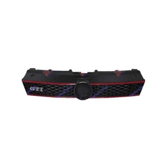 Grila Radiator VW POLO 6R1 2009->2020 Grila radiator pt GTi cu ornament rosu Perioada 2009 2010 2011 2012 2013