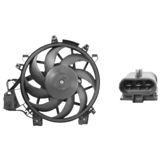 Ventilator motor OPEL TIGRA TwinTop 2004->2010 1.3 CDTI 51KW 69CP , pentru motor Z 13 DT perioada 2004 2005 2006 2007 2008 2009 2010