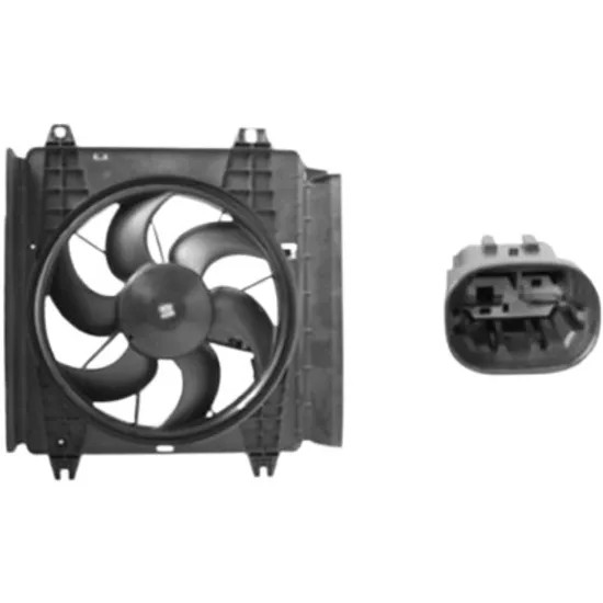 Ventilator motor CITROEN C1 2005->2014 pentru 1.4 HDi, perioada 2005 2006 2007 2008 2009 2010 2011 2012 2013 2014