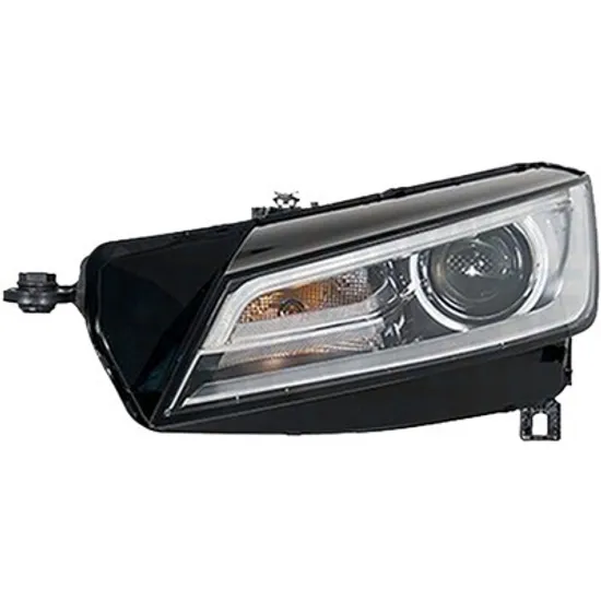 Far stanga AUDI TT 2014-> perioada 2014 2015 2016 2017 2018 2019 , fara motor reglaj, fara unitate de control Xenon, Bi-Xenon, cu reglaj distanta iluminare automat, cu bec H8, cu bec LED