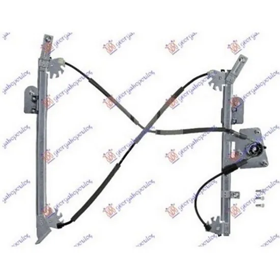 Macara Usa BMW 1 E81 2006->2011 Macara geam usa. pentru 3 usi electrica (fara motor) (EUROPE) stanga Perioada 2004 2005 2006 2007 2008 2009 2010 2011