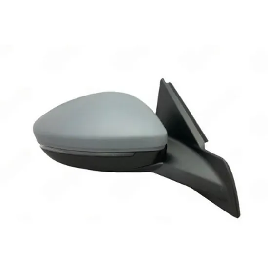 Oglinda PEUGEOT 208 2 2019-> Oglinda exterioara electrica cu incalzire cu rabatare electrica pentru vopsit (cu semnal LED si lampa podea si senzor) cu senzor banda (10H10P + 4H4P) DREAPTA Perioada 2023 2024 2025