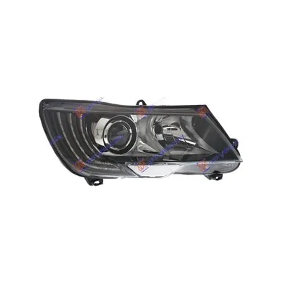 Faruri SKODA SUPERB 2 2008->2015 Far Bi-XENON AFS cu daylight LED (HELLA) dreapta Perioada 2008 2009 2010 2011 2012 2013 2014 2015