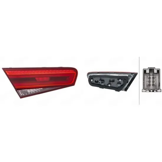 Stop Spate AUDI A3 Sportback 8VA, 8VF 2012->2020 Lampa stop spate exterior LED DYNAMIC (HELLA) STANGA Perioada 2016 2017 2018 2019 2020