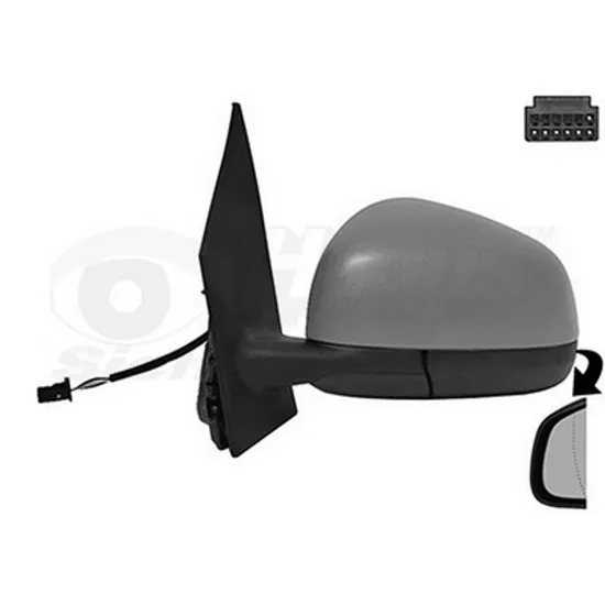 Oglinda SMART FORTWO cupe 453 2014-> Oglinda exterioara electrica cu incalzire stanga Perioada 2014 2015 2016 2017 2018 2019 2020