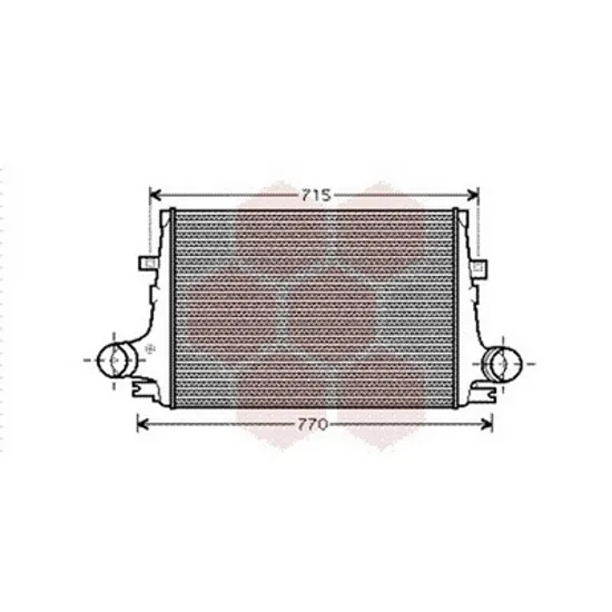 Intercooler ALFA ROMEO BRERA 2006->2011 Radiator intercooler 1,8 TBi - 1,9 - - 2,4 JTDM (60x41) Perioada 2006 2007 2008 2009 2010 2011 2012