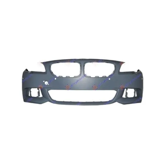 Bara Fata BMW 5 F10 2009->2016 Bara fata cu senzori si gauri spalator far si camera M-TECH Perioada 2010 2011 2012 2013 2014 2015