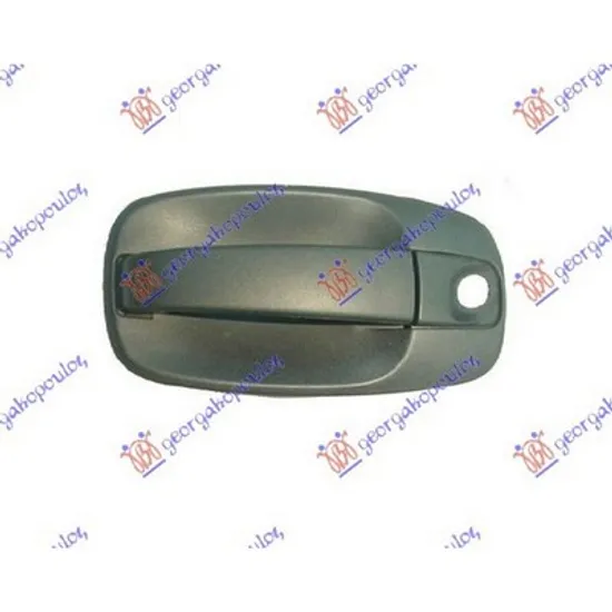Maner Usa OPEL VIVARO A 2001->2014 Maner usa fata exterior cu gaura cheie stanga, Perioada 2001 2002 2003 2004 2005 2006 2007 2008 2009 2010 2011 2012