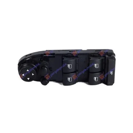 Buton oglinda BMW X5 E70 2006->2013 Comutator reglaj oglinda cu rabatare electrica fata functii multiple 18pini stanga 2007->2010 Perioada 2007 2008 2009 2010