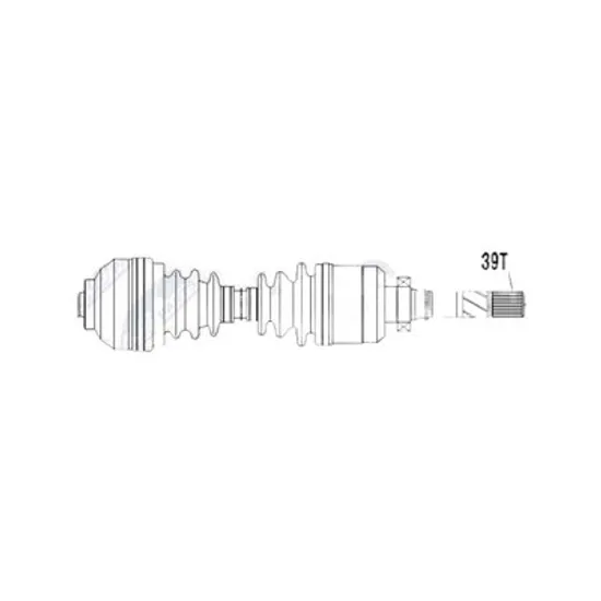 PLANETARA DREAPTA OPEL VIVARO 2.0 CDTI tip F7 -84KW/114CP- 1995cmc, pentru motor M9R 630, M9R 692, M9R 780, M9R 784, M9R 786, M9R 788, perioada 2006,2007,2008,2009,2010,2011,2012,2013,2014