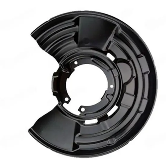 Protectie disc BMW 1 E81 2006->2011 Protectie disc frana spate (diametru disc 345 mm) (aluminiu) STANGA Perioada 2006 2007 2008 2009 2010 2011