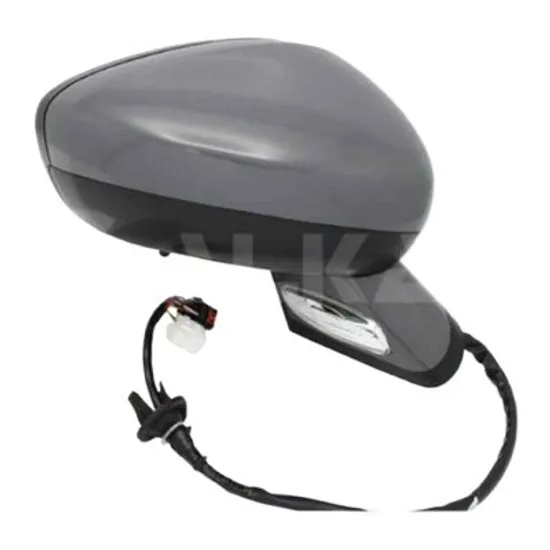 Oglinda exterioara dreapta PEUGEOT 4008 2012-> perioada 2012 2013 2014 2015 2016 2017 , cu semnal, numar pini 9, rabatare electrica, prevopsit grund, cu incalzire