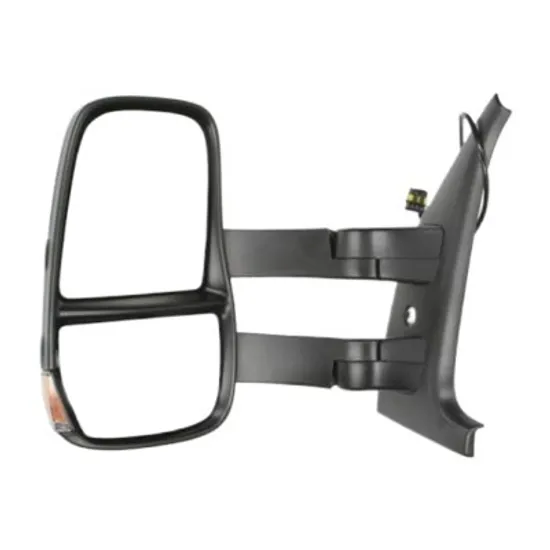 Oglinda exterioara stanga IVECO DAILY 5 2011->2014 perioada 2011 2012 2013 2014 , cu semnal, inaltime cm 32, latime cm 21, reglaj electric, brat oglinda scurt, cu senzor de temperatura, cu incalzire,