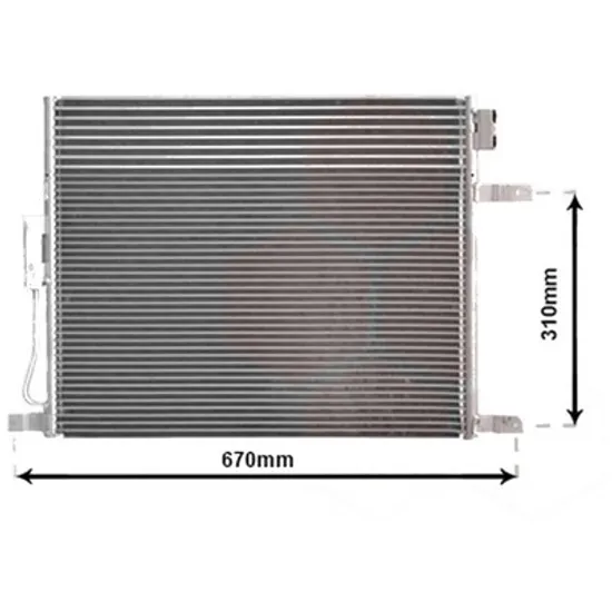 Radiator aer conditionat BMW 1 F21 2011-> 114 i 75KW 102CP , pentru motor N13 B16 A perioada 2011 2012,2013,2014,2015 2016