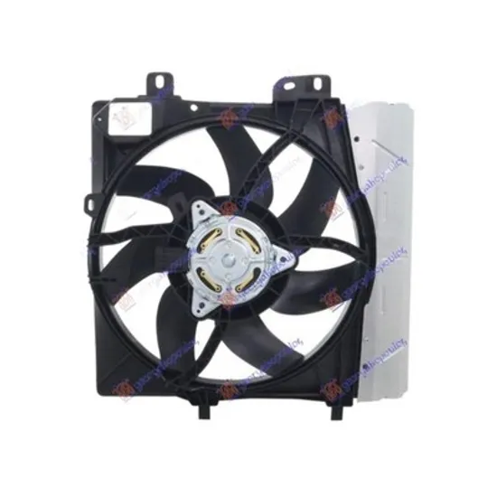 Ventilator Motor PEUGEOT 207 2006->2015 Electroventilator complet 1 cablu 33cm , Perioada 2006 2007 2008 2009 2010 2011 2012