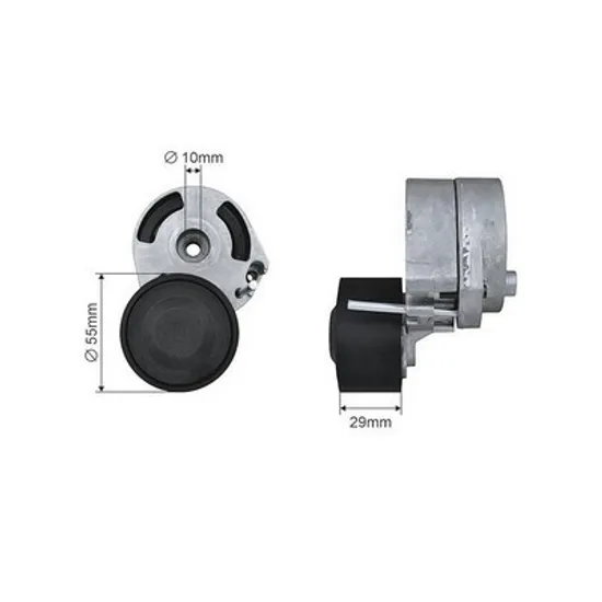 INTINZATOR CUREA TRANSMISIE MAZDA 2 1.4 CD -50KW/68CP- 1399cmc, pentru motor F6JA, F6JB, perioada 2003,2004,2005,2006,2007