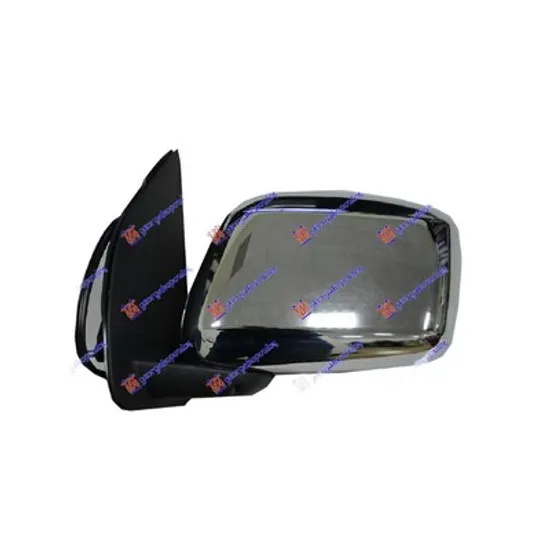 Oglinda NISSAN NAVARA D40 2004->2014 Oglinda exter stanga mecanica cromata Perioada 2004 2005 2006 2007 2008 2009 2010 2011 2012 2013 2014 2015