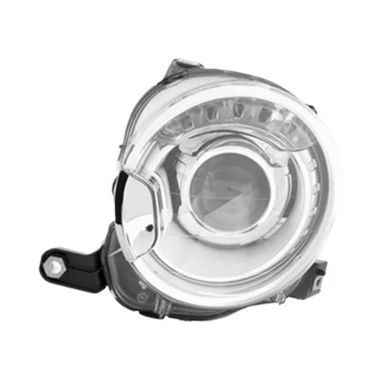 Far stanga FIAT 500 2007->, 500 C 2009-> perioada 2009 2010 2011 2012 2013 2014 2015 pana la an de fabricatie 2015, fara motor reglaj, fara unitate de control Xenon, cu bec D1S tub descarcare gaze