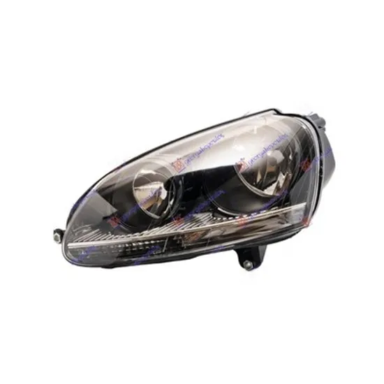 Faruri VW JETTA 5 2005->2010 Far stanga cu reglaj electric, fumuriu pt Gti Perioada 2005 2006 2007 2008 2009 2010