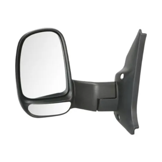 Oglinda exterioara stanga FORD TOURNEO 1994->2014 perioada 1994 1995 1996 1997 1998 1999 2000 reglaj manual, brat oglinda lung,