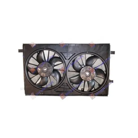 Ventilator Motor JEEP COMPASS 2006->2015 Electroventilator racire complet benzina-diesel dublu Perioada 2006 2007 2008 2009 2010 2011 2012 2013 2014 2015 2016