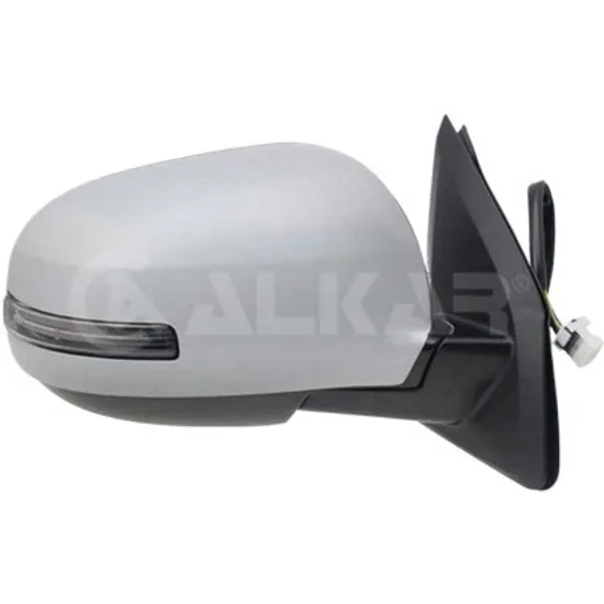 Oglinda exterioara dreapta MITSUBISHI ASX; OUTLANDER SPORT 2010-> perioada 2010 2011 2012 2013 2014 2015 de la an de fabricatie 2013, pana la an de fabricatie 2016, cu semnal, pentru pini 9, cu incalzire, rabatare electrica, prevopsit grund,