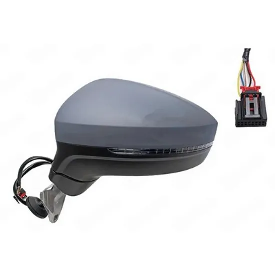 Oglinda VW TIGUAN AD1 2016-> Oglinda exterioara electrica cu incalzire pentru vopsit (cu semnal) 6PIN STANGA Perioada 2016 2017 2018 2019 2020