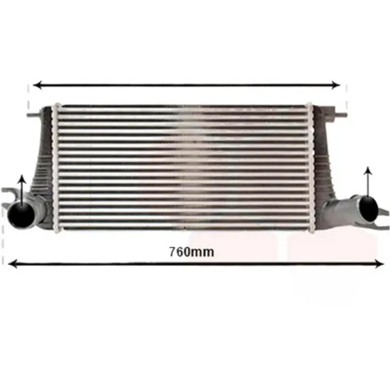 Intercooler MINI COUNTRYMAN R60 2010->2016 pentru John Cooper Works ALL4, perioada 2012 2013 2014 2015 2016