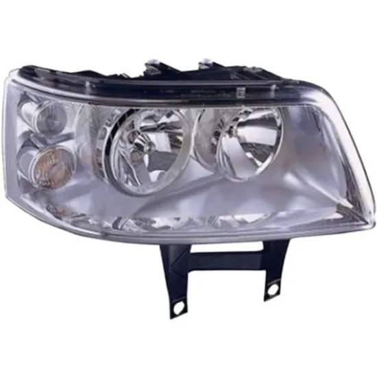 Far dreapta VW MULTIVAN 5 2003->2015 perioada 2003 2004 2005 2006 2007 2008 2009 2010 2011 2012 2013 2014 2015 pana la an de fabricatie 10/2009, cu motor reglaj, semnal transparent, cu reglaj electric, cu bec H7/H1