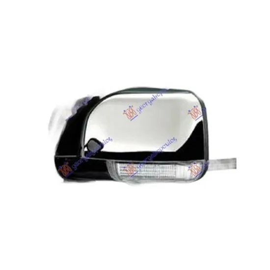 Oglinda MITSUBISHI PAJERO 4 2006-> Oglinda exterioara electrica cu incalzire cu rabatare electrica cu semnal cromat stanga Perioada 2006 2007 2008 2009 2010 2011 2012 2013 2014 2015 2016 2017 2018