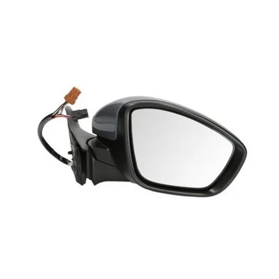 Oglinda PEUGEOT 208 1 2012->2018 Oglinda exterioara reglaj electric cu incalzire cu semnal si senzor cromata dreapta Perioada 2012 2013 2014 2015 2016 2017 2018