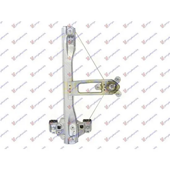 Macara Usa CHEVROLET CRUZE J300 2009-> Macara usa spate manuala stanga, Perioada 2009 2010 2011 2012 2013 2014 2015