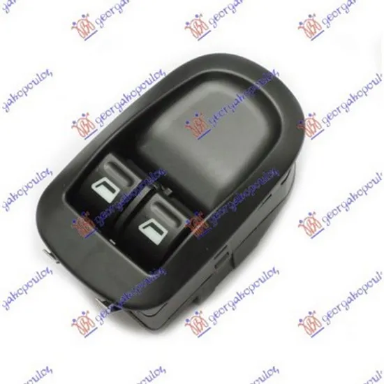 Buton Geamuri PEUGEOT 206 1998->2007 Panou buton comanda geamuri fata dubla 6 pini stanga Perioada 1998 1999 2000 2001 2002 2003 2004