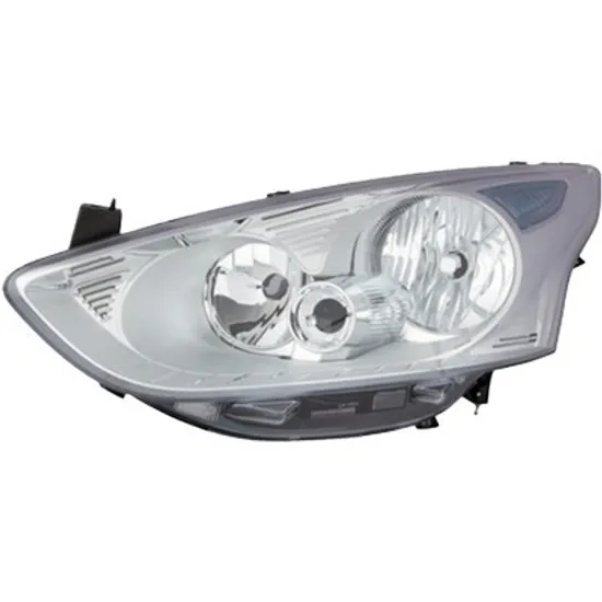 Far stanga FORD B-MAX 2012-> perioada 2012 2013 2014 2015 2016 2017 cu motor reglaj, semnal alb, cu reglaj electric, cu lumina de zi, cu bec H15, cu bec H7