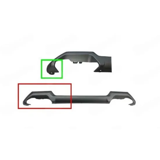 Bandou Bara fata CITROEN C3 AIRCROSS 2 2017-> Bandou Spoiler fata gri Perioada 2021 2022 2023 2024 2025