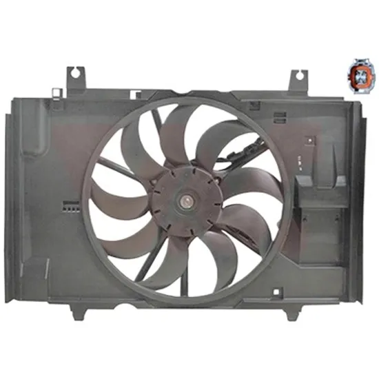 Ventilator motor NISSAN JUKE F15 2010->2018 1.6 86KW 117CP , pentru motor HR16DE perioada 2010 2011 2012 2013 2014 2015