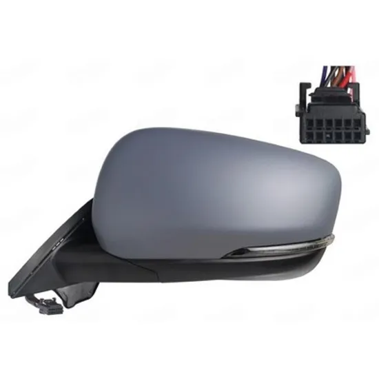 Oglinda MERCEDES CITAN Tourer W420 2021-> Oglinda exterioara electrica cu incalzire cu rabatare electrica pentru vopsit cu semnal LED si senzor banda (10PIN) STANGA Perioada 2021 2022 2023 2024 2025
