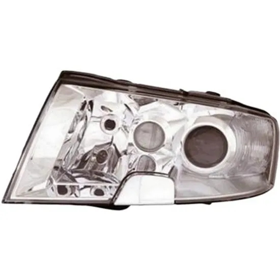 Far stanga SKODA SUPERB 1 2001->2008 perioada 2001 2002 2003 2004 2005 2006 2007 2008 fara motor reglaj, semnal alb, cu reglaj electric, cu far de ceata, cu bec H3, cu bec H7/H3