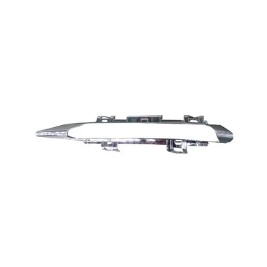 Ornament Grila MERCEDES S-CLASS W221 2005->2013 Rama grila in bara fata cromat stanga, Perioada 2005 2006 2007 2008 2009 2010 2011 2012 2013