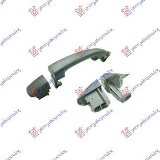 Maner Usa CITROEN BERLINGO B9 2008-> Maner usa laterala exterior (dreapta/stanga) Perioada 2015 2016 2017 2018 2019