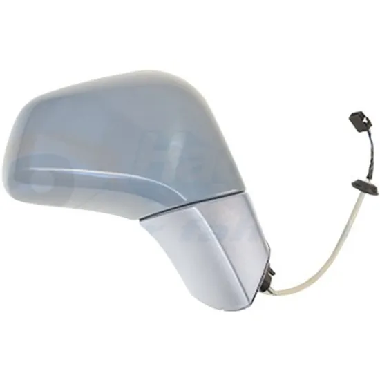 Oglinda exterioara dreapta OPEL MOKKA / MOKKA X 2012->2020 perioada 2013 2014 2015 2016 2017 2018 de la an de fabricatie 10/2016, numar pini 10, cu incalzire, rabatare electrica, prevopsit grund pentru X,