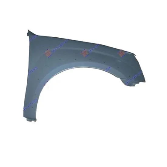 Aripa Fata ISUZU D-MAX 1 2002->2012 Aripa fata dreapta fara semnal cu ornament arcuit aripa (D-Max 07-) Perioada 2007 2008 2009 2010 2011 2012