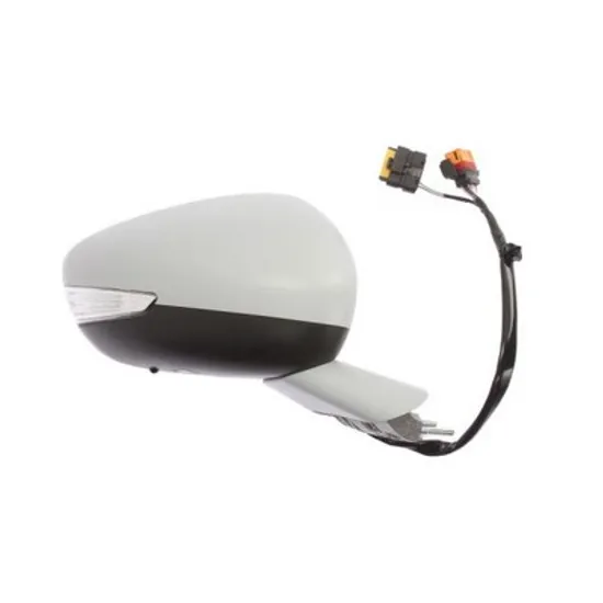 Oglinda PEUGEOT 508 1 2010->2018 Oglinda exterioara electrica cu incalzire cu rabatare electrica pentru vopsit (cu semnal si lampa podea si senzor) 10H/10P+6H/2P DREAPTA Perioada 2015 2016 2017 2018