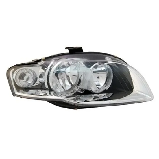 Faruri AUDI A4 8EC, B7 2004->2008 Far dreapta, H7+H7, cu regl electrica cu motor 09.06->, cu semnal alb Perioada 2006 2007 2008