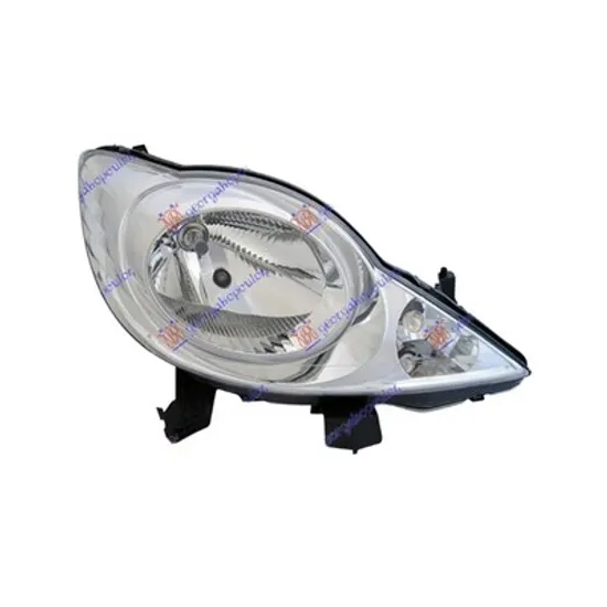 Faruri PEUGEOT 107 2005->2014 Far dreapta cu reglaj electric, H4 Perioada 2005 2006 2007 2008 2009 2010 2011 2012