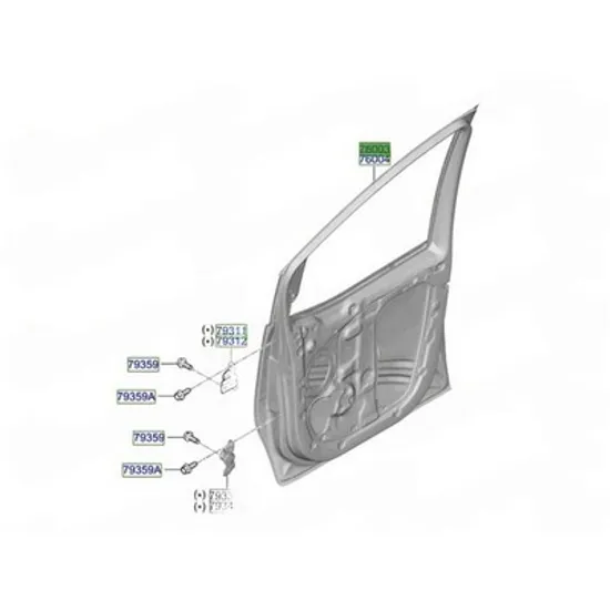 Usa Fata HYUNDAI STARIA 2025-> Usa fata (O) STANGA Perioada 2025