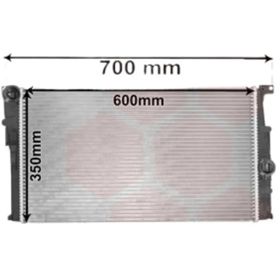 Radiator apa BMW 3 F30 2011->2018 318 d 100KW 136CP , pentru motor B47 D20 A, N47 D20 C perioada 2012 2013,2014,2015,2016,2017 2018