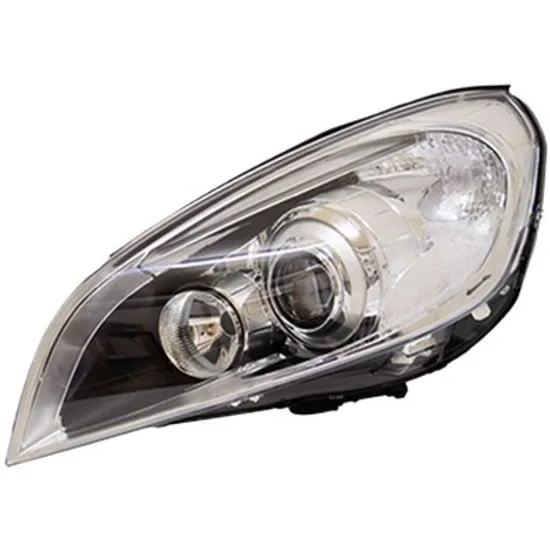 Far stanga VOLVO S60 2 2010->2018 perioada 2011 2012 2013 2014 2015 pana la an de fabricatie 2014, cu motor reglaj, fara unitate de control Xenon, Bi-Xenon, cu reglaj distanta iluminare automat, cu bec D3S Lampa descarcare gaze