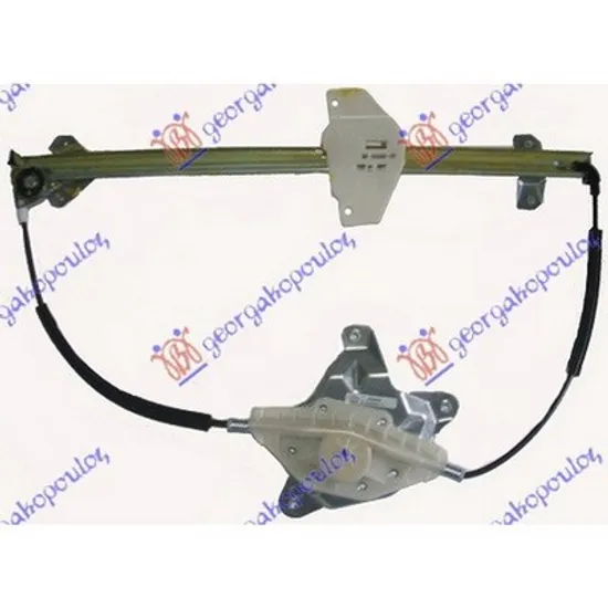 Macara Usa FORD TOURNEO CONNECT 2002->2013 Macara usa fata stanga mecanica Perioada 2002 2003 2004 2005 2006 2007 2008 2009 2010 2011 2012 2013
