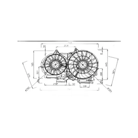Ventilator Motor AUDI A4 8E2, B6 2000->2005 Electroventilator complet benzina 2,4-3,0-3,2L, Perioada 2000 2001 2002 2003 2004